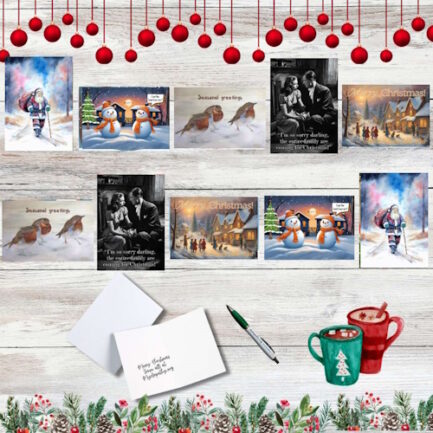 selection of myelopathy christmas cards